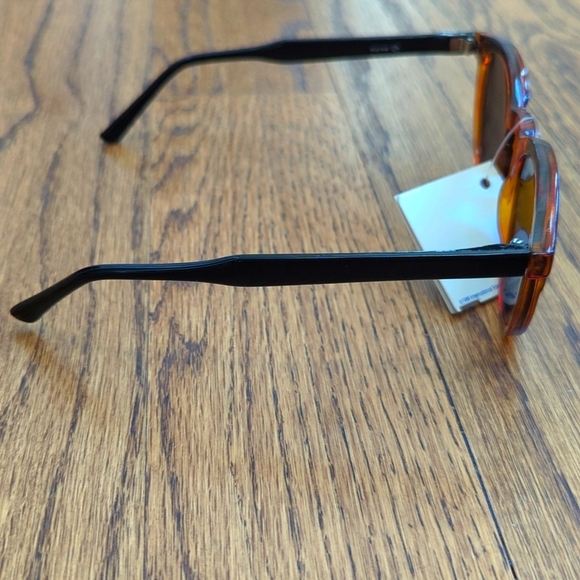 Vintage NWT i ski Tortoise Shell Sunglasses with Blue Lenses - Picture 3 of 5